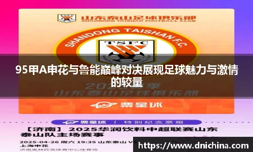 95甲A申花与鲁能巅峰对决展现足球魅力与激情的较量